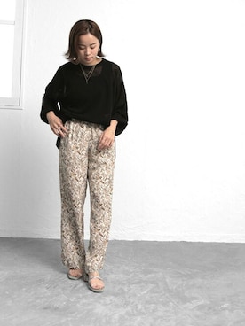 「くすみカラー」｜sr__aさん（レディース・152cm）の春コーディネート