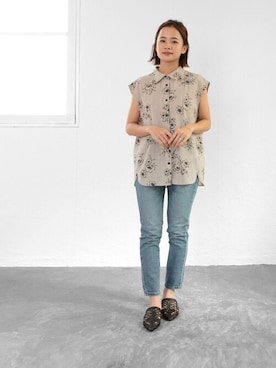 「SOROTTO（ソロット）のアイテム」を使った、sr__aさん（レディース・152cm）の春コーディネート