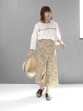 「SOROTTO（ソロット）のアイテム」を使った、sr__aさん（レディース・152cm）の春コーディネート