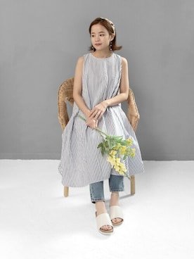 「SOROTTO（ソロット）のアイテム」を使った、sr__aさん（レディース・152cm）の春コーディネート