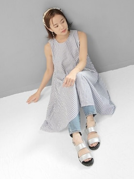 「SOROTTO（ソロット）のアイテム」を使った、sr__aさん（レディース・152cm）の春コーディネート