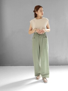 「SOROTTO（ソロット）のアイテム」を使った、sr__aさん（レディース・152cm）の春コーディネート