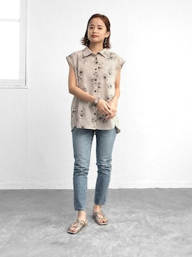 「SOROTTO（ソロット）のアイテム」を使った、sr__aさん（レディース・152cm）の春コーディネート