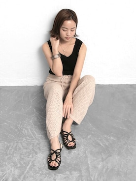 「SOROTTO（ソロット）のアイテム」を使った、sr__aさん（レディース・152cm）の春コーディネート