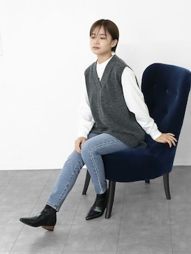 「SOROTTO（ソロット）のアイテム」を使った、sr__aさん（レディース・152cm）の秋コーディネート