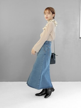 「SOROTTO（ソロット）のアイテム」を使った、sr__aさん（レディース・152cm）の秋コーディネート