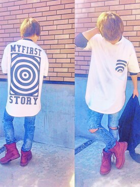 「Myfirststory」｜hiroさん（メンズ・164cm）の冬コーディネート