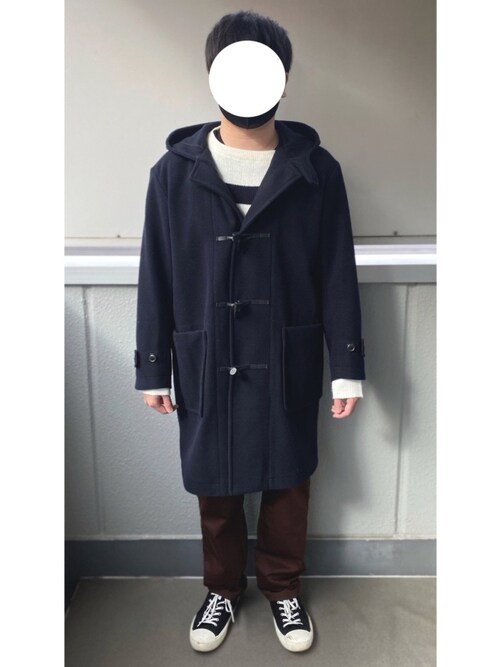 GLOBAL WORK（グローバルワーク）の「ウールダッフルコート/884503