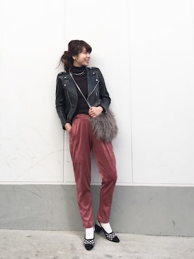 KAORIさん（レディース・163cm）の冬コーディネート