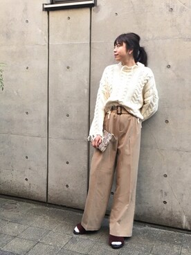 KAORIさん（レディース・163cm）の冬コーディネート
