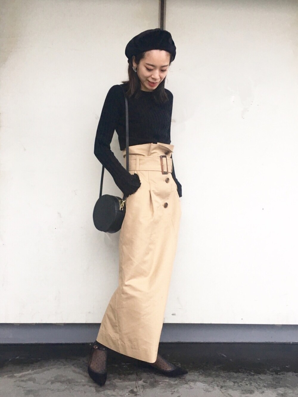 KAORIさんの「トレンチマキシスカート（ETRE TOKYO）」を使ったコーディネート