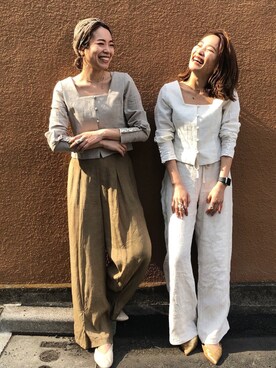 KAORIさん（レディース・163cm）の春コーディネート