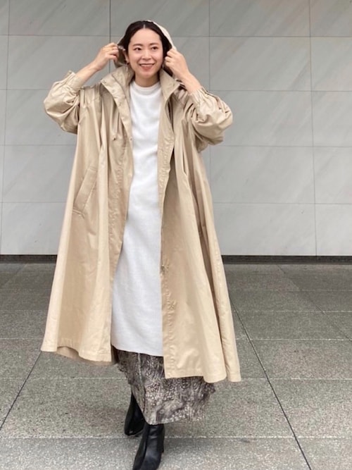 etre tokyo エトレトウキョウ コットンロングライトブルゾン 美品