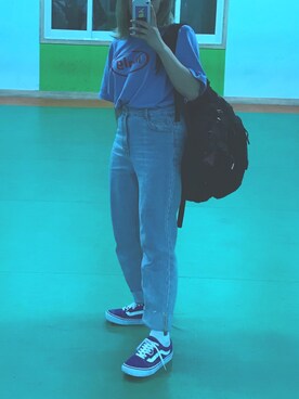 「87mm（87mm）のアイテム」を使った、도하さん（レディース・152cm）の冬コーディネート