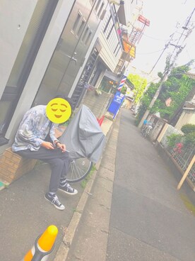 かずやさん（メンズ・177cm）の春コーディネート