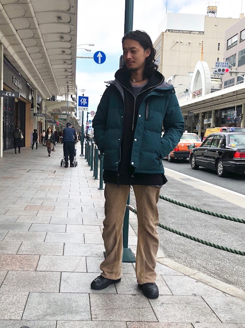 Journal Standard 京都店環王さんのダウンジャケット コートを使ったコーディネート Zozotown
