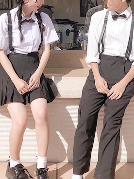 「ホラーナイト」｜はるかさん（レディース・155cm）の秋コーディネート