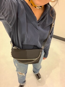 「アイテム（スリッポン）」を使った、おちびさん（レディース・146cm・20代）の春コーディネート