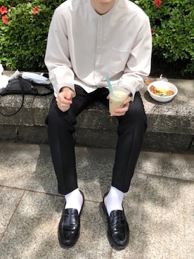 「BEAMS BOY（ビームスボーイ）のアイテム（腕時計）」を使った、ゆうさん（メンズ・175cm）の夏コーディネート