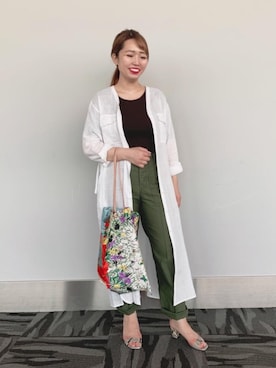 juriさん（レディース・159cm）の春コーディネート