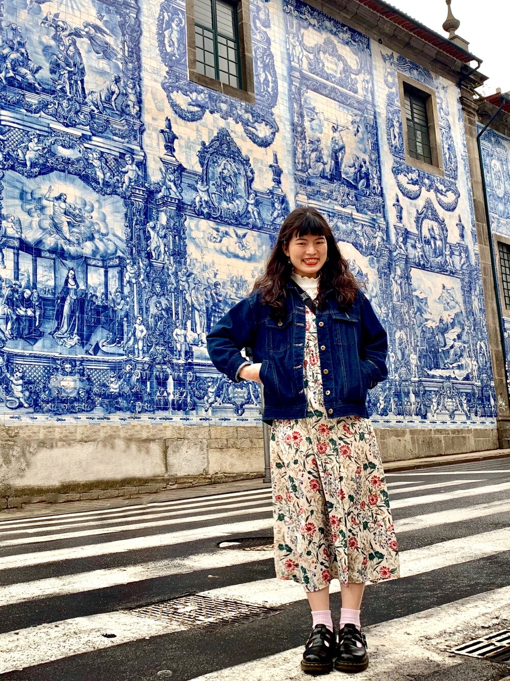 「ootd」｜「ehka sopoのアイテム（デニムジャケット、ブルー系）」を使った、ℚ𝕚𝕒𝕠 𝕐𝕚𝕟𝕘🌙さん（レディース・156cm）の夏コーディネートの1枚目の写真