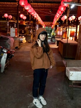 「NEW BALANCE（ニューバランス）の【New Balance】 CRT300 スニーカー（スニーカー）」を使った、ℚ𝕚𝕒𝕠 𝕐𝕚𝕟𝕘🌙さん（レディース・156cm）の春コーディネート