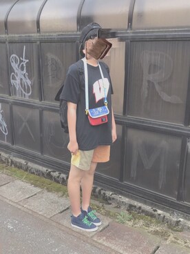 「ストリート系」｜ひなたさん（レディース・174cm・10代）の夏コーディネート