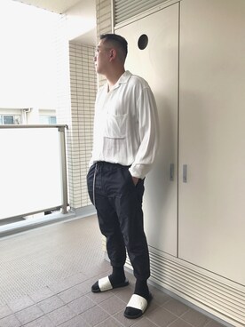 「MAGIC STICK（マジックスティック）のアイテム（財布/小物）」を使った、naotakakonnoさん（メンズ・176cm）の夏コーディネート