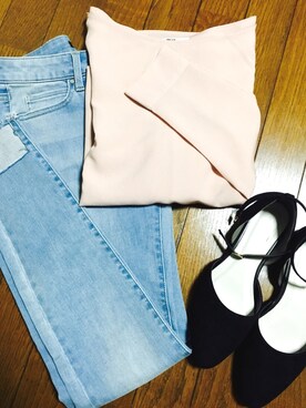 t kさん（レディース・166cm）の春コーディネート