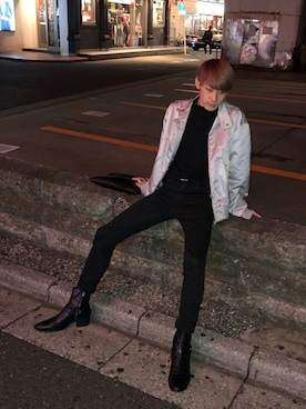 きよさん（メンズ・171cm）の春コーディネート