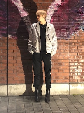 きよさん（メンズ・171cm）の春コーディネート