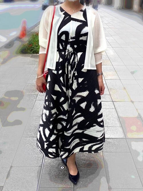 Deko Pleats Pleaseのワンピースを使ったコーディネート Wear
