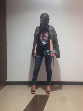 213さん(レディース・167cm)の春コーディネート