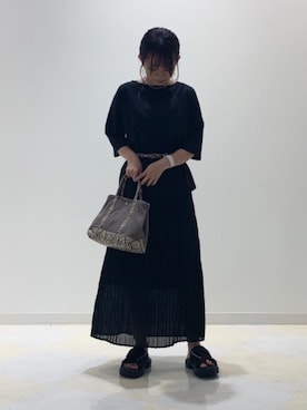 coen ますみつさん(レディース・158cm)の夏コーディネート