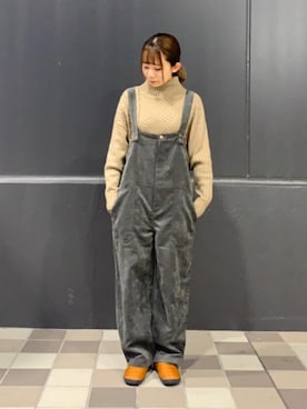 「GERRY（ジェリー）のアイテム」を使った、coen  ますみつさん（レディース・158cm）の秋コーディネート