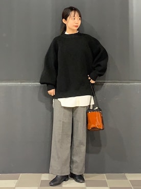 coen ますみつさん(レディース・159cm)の冬コーディネート