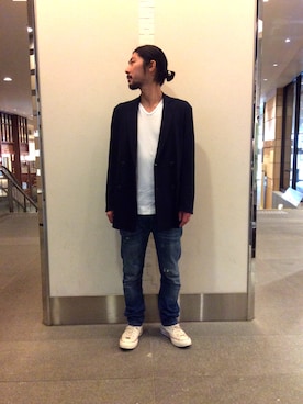 「Rawtus（ロータス）のアイテム」を使った、misoさん（メンズ・168cm）の春コーディネート