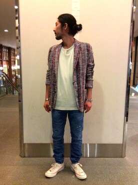 misoさん（メンズ・168cm）の夏コーディネート