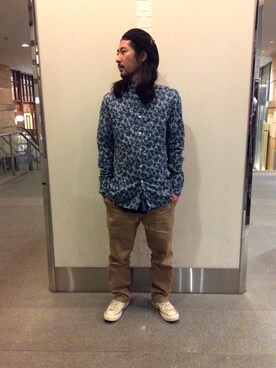 「capri（カプリ）のアイテム」を使った、misoさん（メンズ・168cm）の秋コーディネート