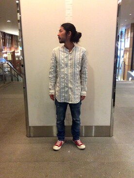 「Bevilacqua（ベヴィラクア）のアイテム」を使った、misoさん（メンズ・168cm）の春コーディネート