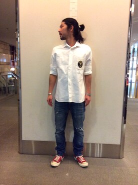 「capri（カプリ）のアイテム」を使った、misoさん（メンズ・168cm）の春コーディネート