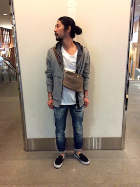 misoさん（メンズ・168cm）の夏コーディネート