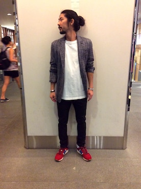 「bajra（バジュラ）のアイテム」を使った、misoさん（メンズ・168cm）の夏コーディネート