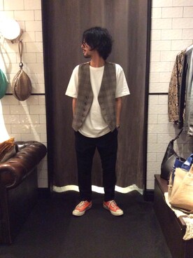 misoさん（メンズ・168cm）の夏コーディネート