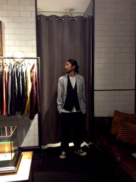 misoさん（メンズ・168cm）の夏コーディネート