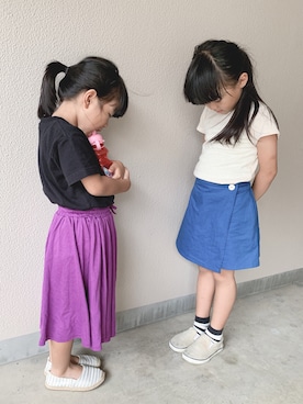 CHIAKIさん（キッズ・120cm）の夏コーディネート