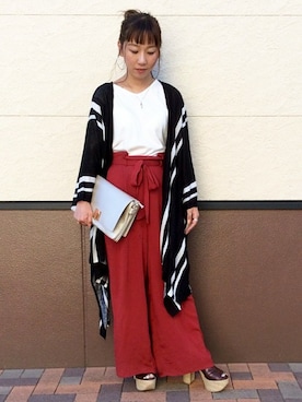 micaさん（レディース・156cm）の夏コーディネート