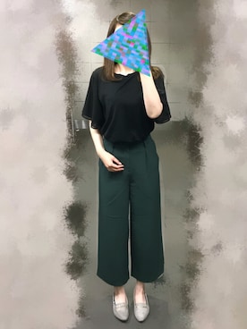 「シフォン袖」｜𝒩𝒶𝒸𝒽𝒾𝓀𝒶さん（レディース・160cm）の春コーディネート