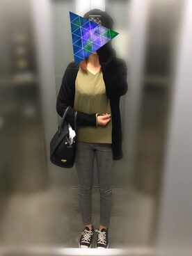 「PLAIN CLOTHING（プレーンクロージング）の【SALE!!】【ZOZOTOWN人気ランキング 1位獲得】シーズンレス2WAYフラップハンドバッグ/ショルダーバッグ（ショルダーバッグ）」を使った、𝒩𝒶𝒸𝒽𝒾𝓀𝒶さん（レディース・160cm）の秋コーディネート