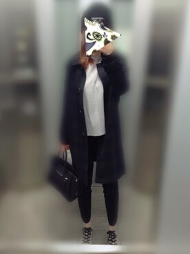 「PLAIN CLOTHING（プレーンクロージング）の【SALE!!】【ZOZOTOWN人気ランキング 1位獲得】シーズンレス2WAYフラップハンドバッグ/ショルダーバッグ（ショルダーバッグ）」を使った、𝒩𝒶𝒸𝒽𝒾𝓀𝒶さん（レディース・160cm）の秋コーディネート